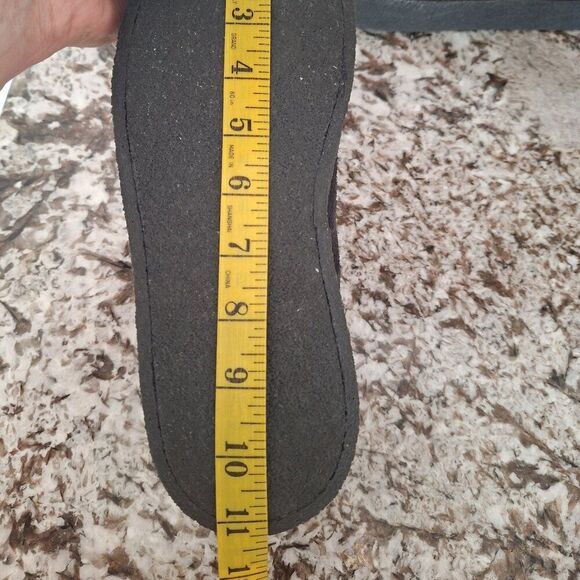 YEEZY Season 6 Sneaker Thick Shaggy Suede Graphite Crepe Tonal Sole Size 39 - Picture 11 of 11